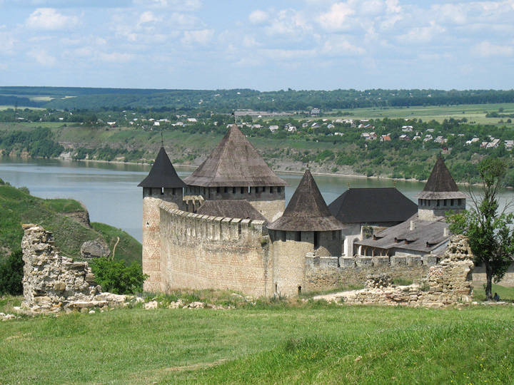 Хотинская крепость. Фото.