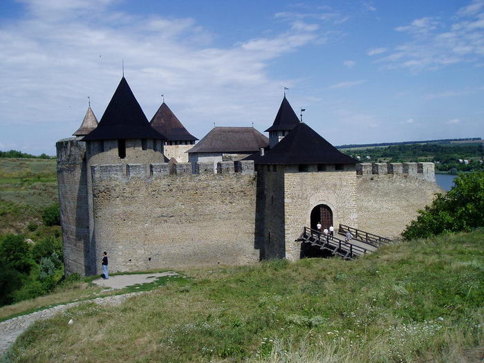 Хотинская крепость. Фото.