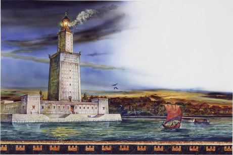 Фаросский маяк в александрии фото