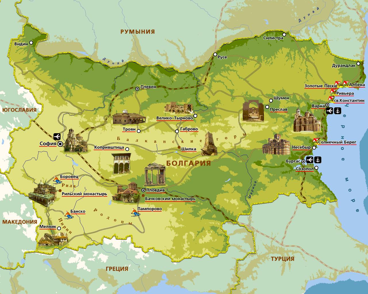 казино в болгарии на карте
