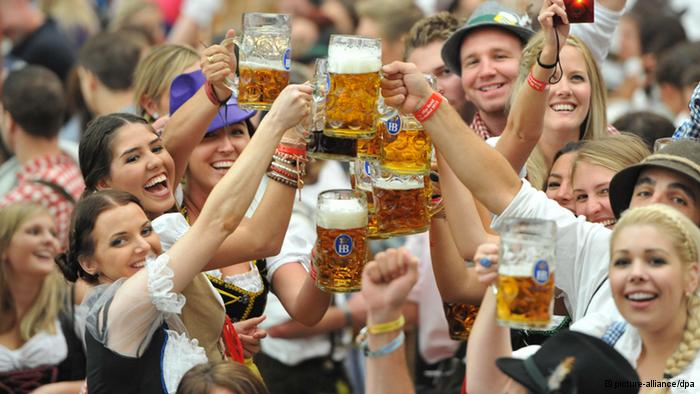 Октоберфест – праздник пива в Мюнхене.