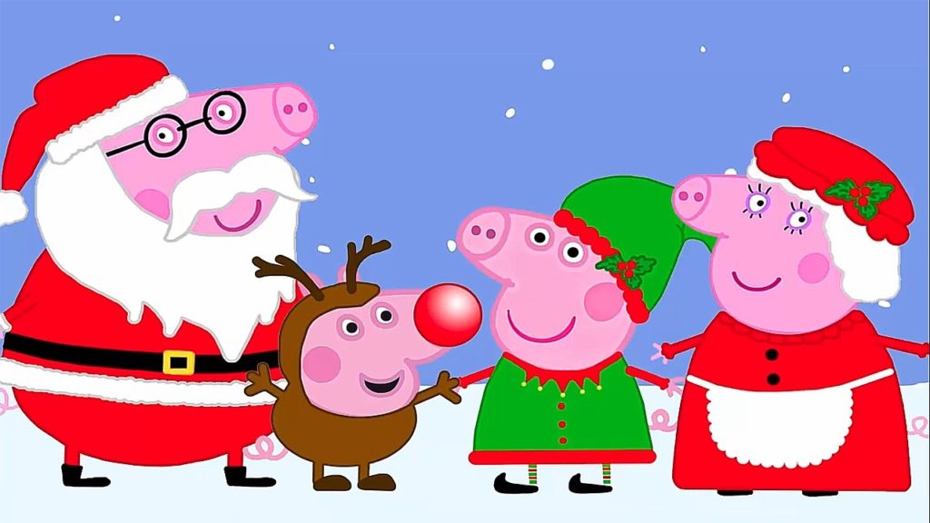 Новогодние картинки свинки Пеппы