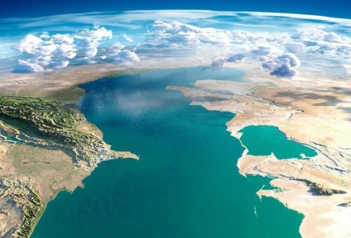 Каспийское озеро фото