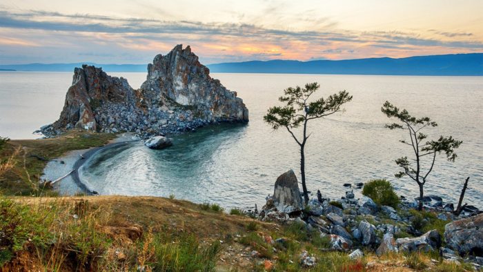 Самые популярные озера мира - озеро Байкал
