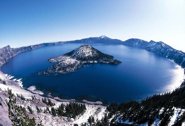 Самые красивые озера мира - озеро Крейтер